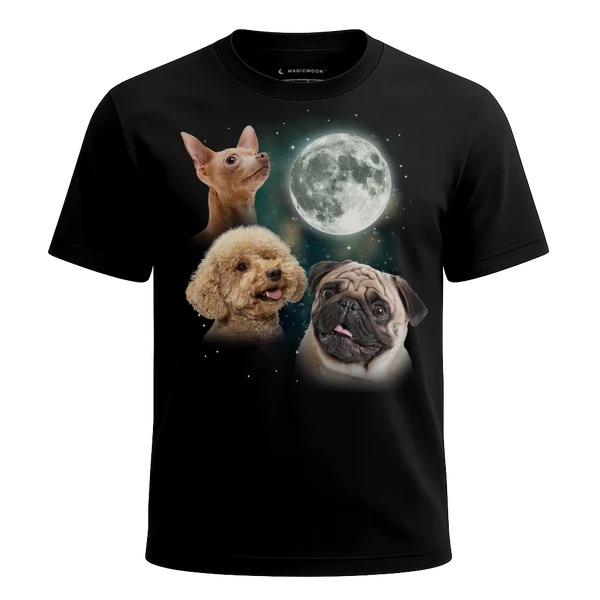 Three Dog Moon cosmic t-shirt