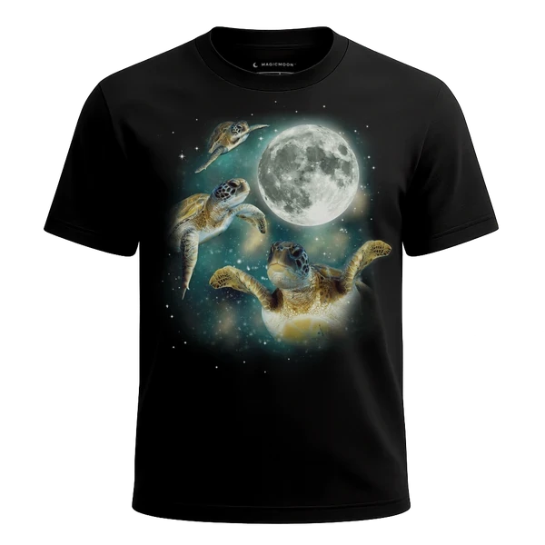 Sea Turtle cosmic t-shirt