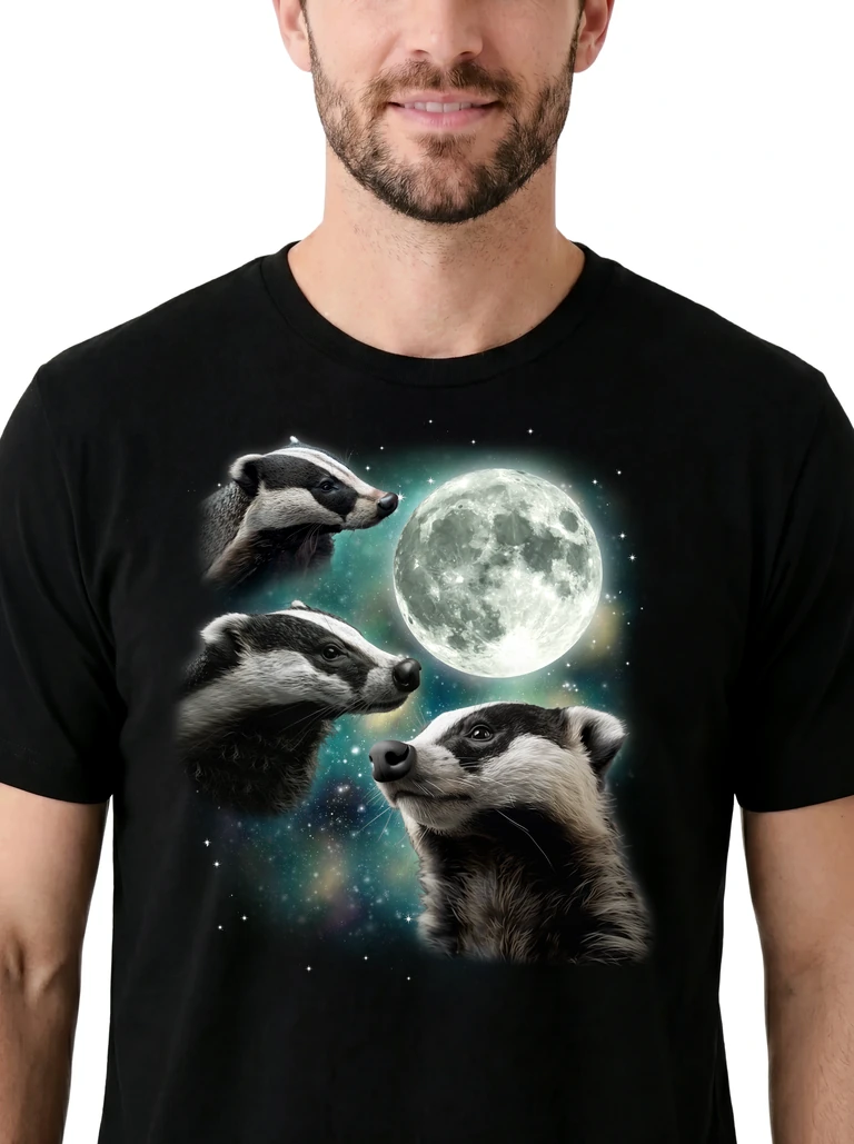 Three Badger Moon on model m1-3