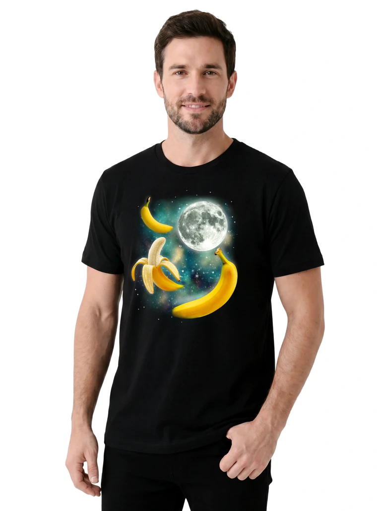 Three Banana Moon on model m1-2
