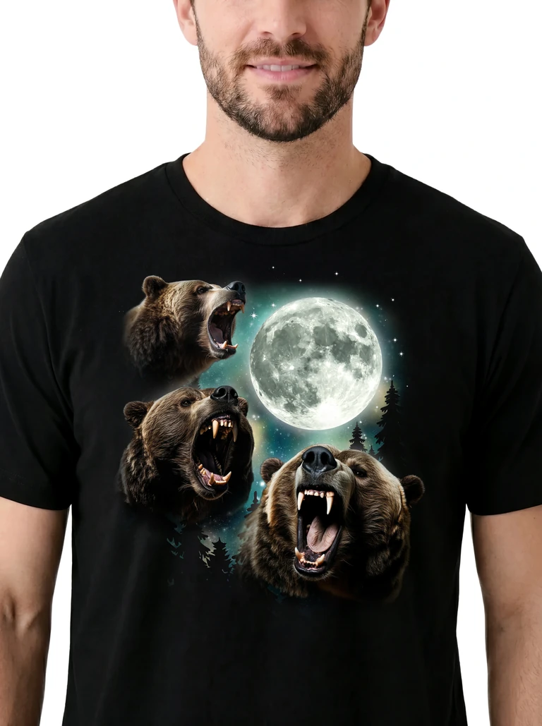 Three Bear Moon on model m1-3
