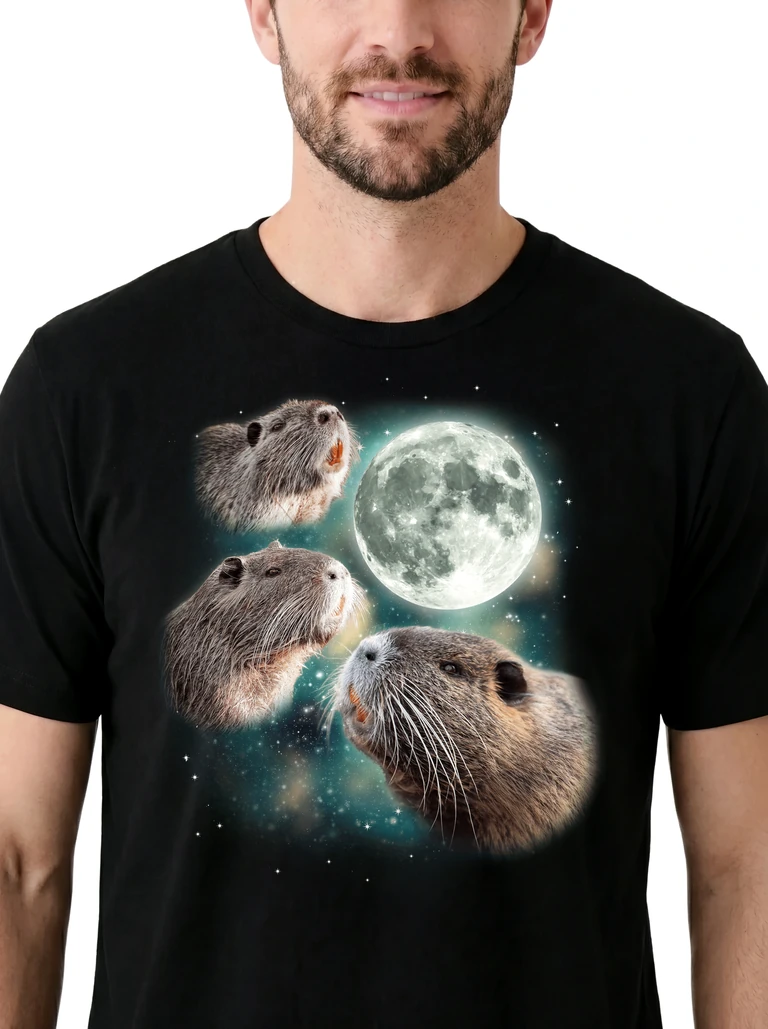Three Beavers Moon on model m1-3
