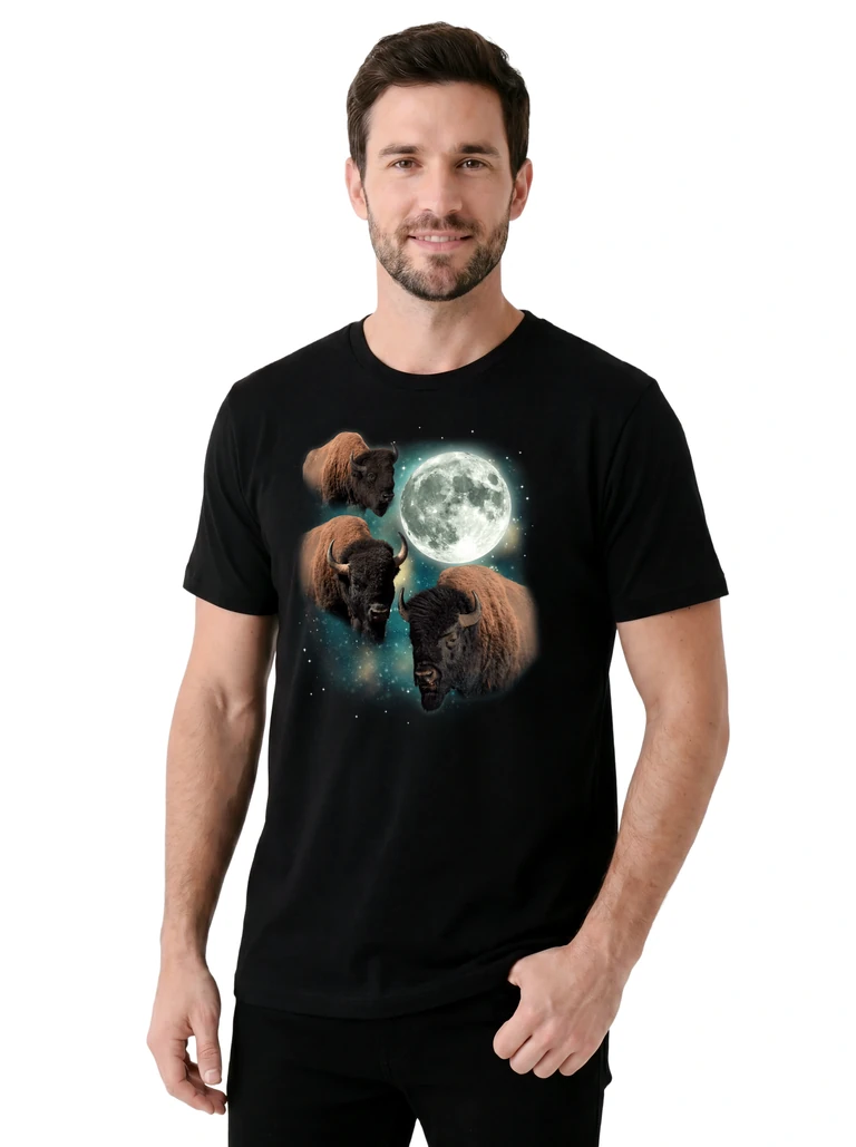 Three Bison Moon on model m1-2