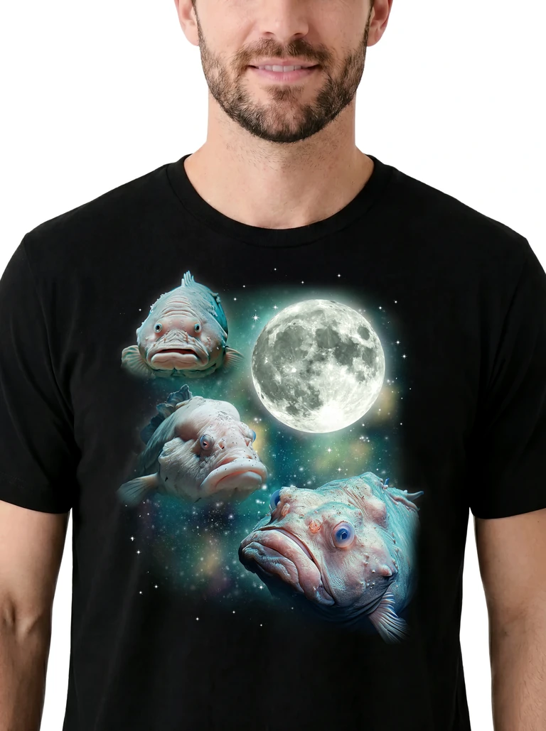 Three Blobfish Moon on model m1-3