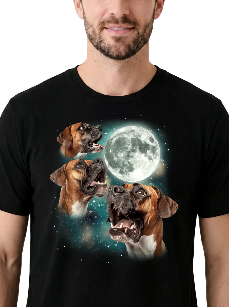Three Boxer Moon on model m1-3