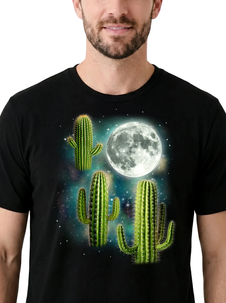 Three Cactus Moon on model m1-3