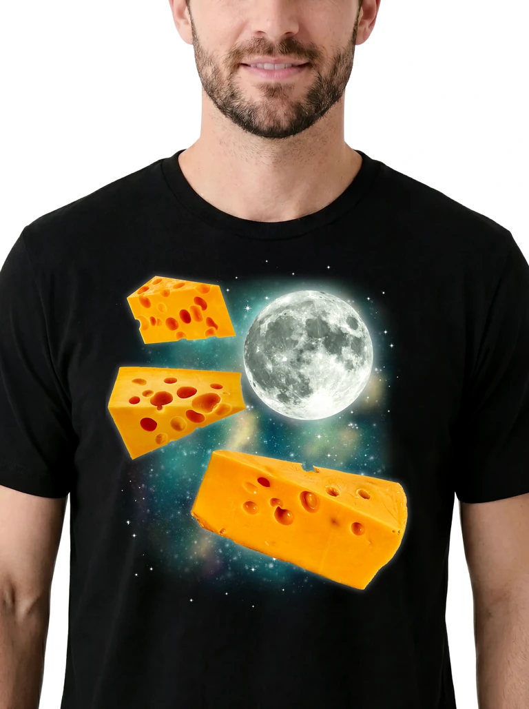 Three Cheese Moon on model m1-3