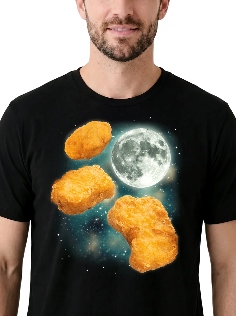 Three Chicken Nugget Moon on model m1-3