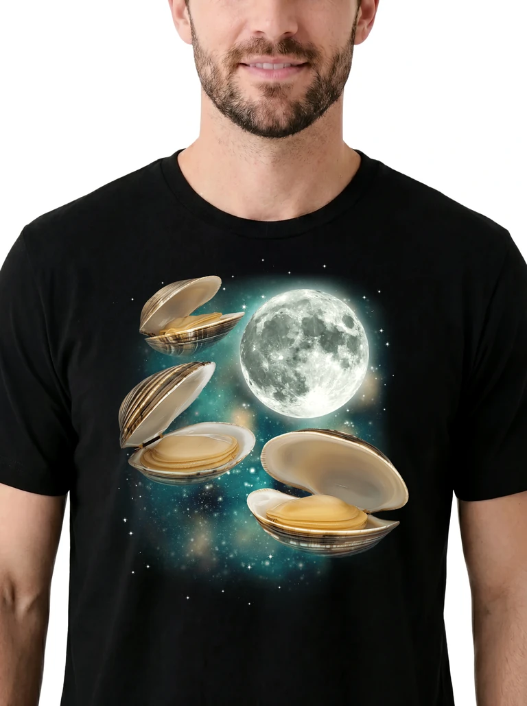 Three Clam Moon on model m1-3