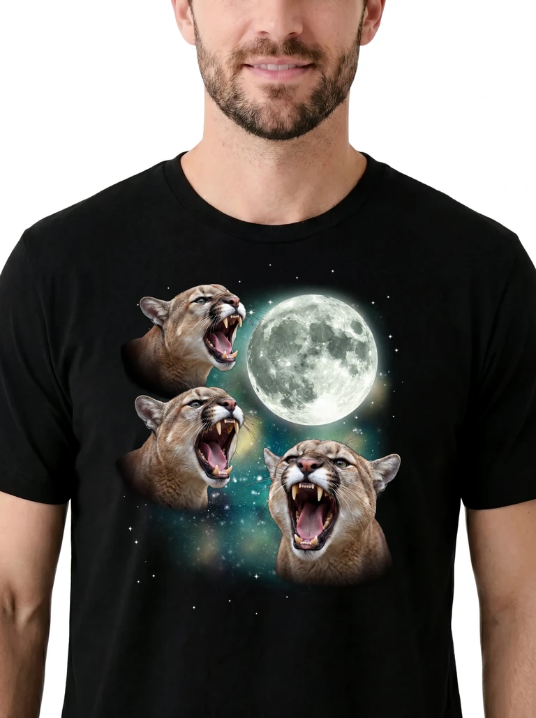 Three Cougar Moon on model m1-3