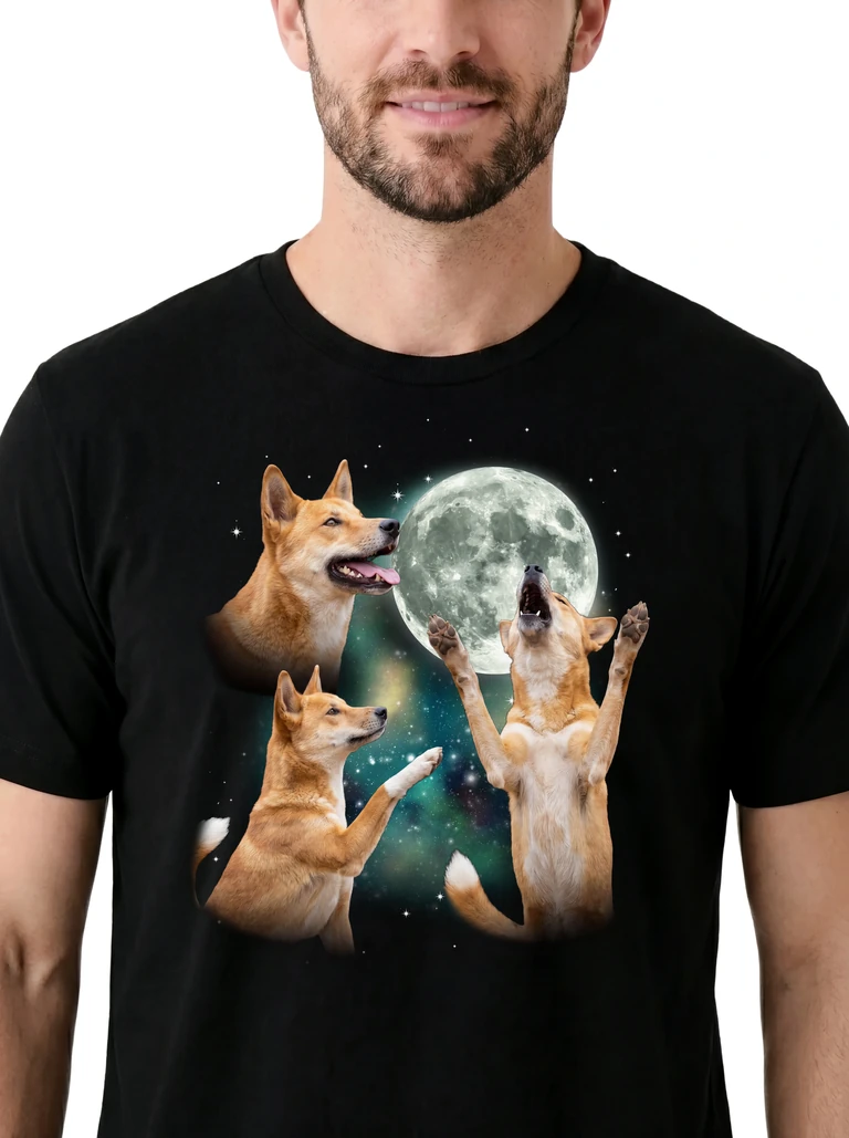 Three Dingo Moon on model m1-3