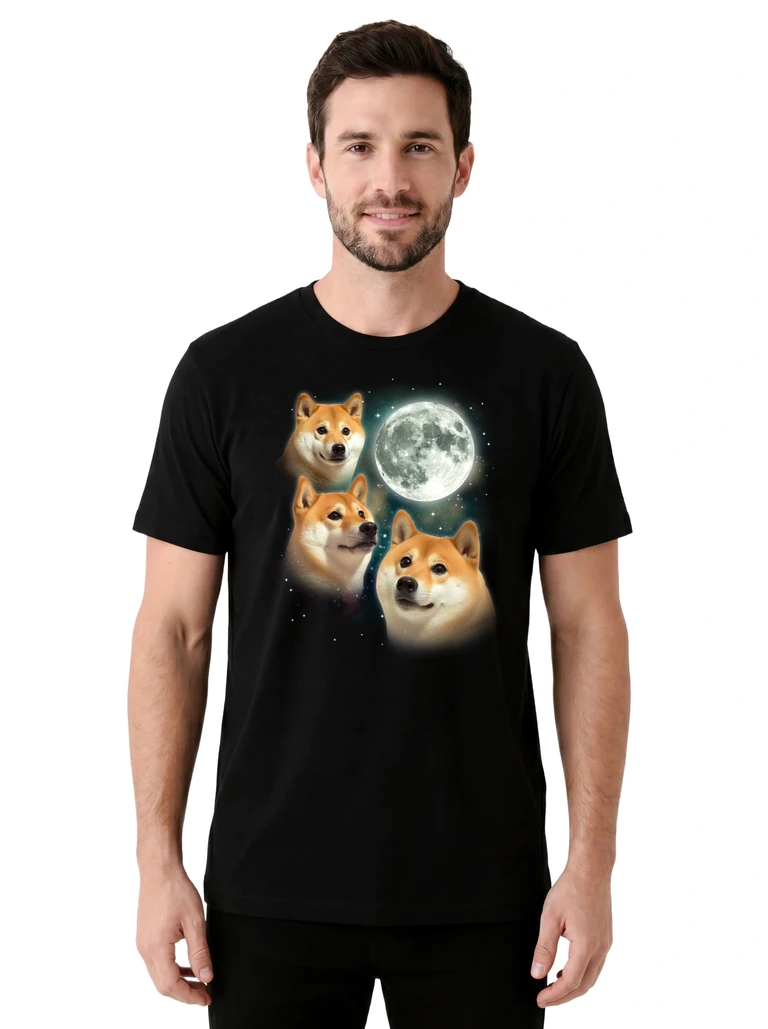 Three Doge Moon on model m1-1