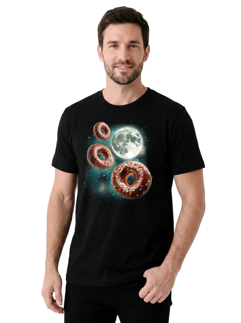 Three Donut Moon on model m1-2