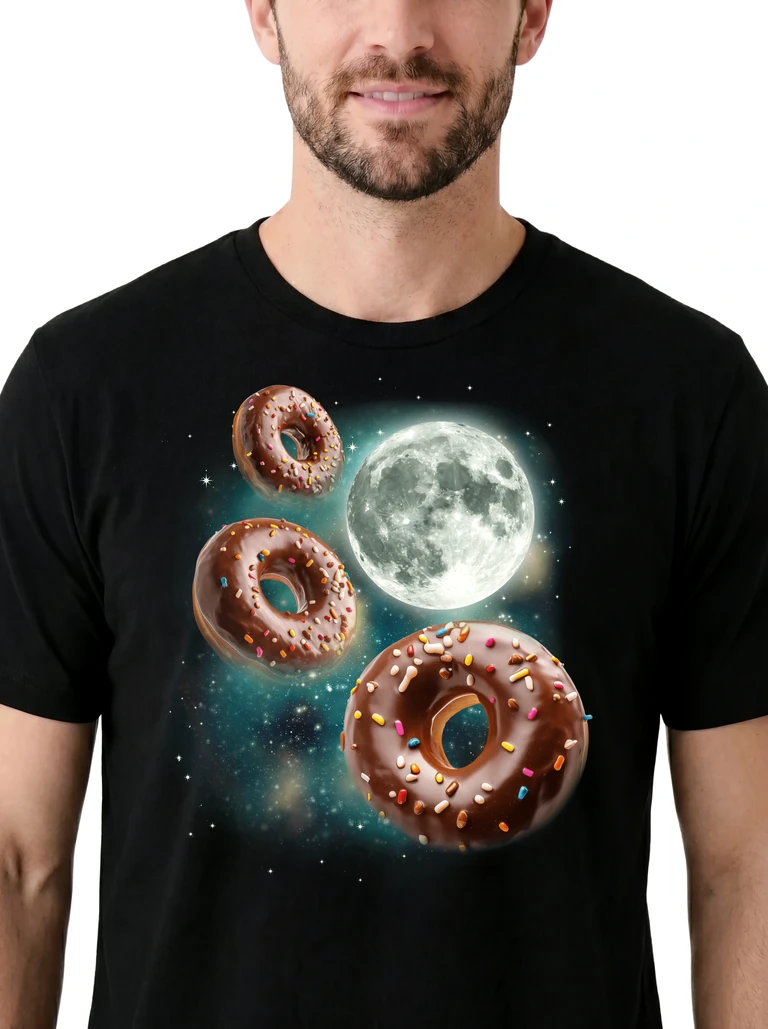 Three Donut Moon on model m1-3