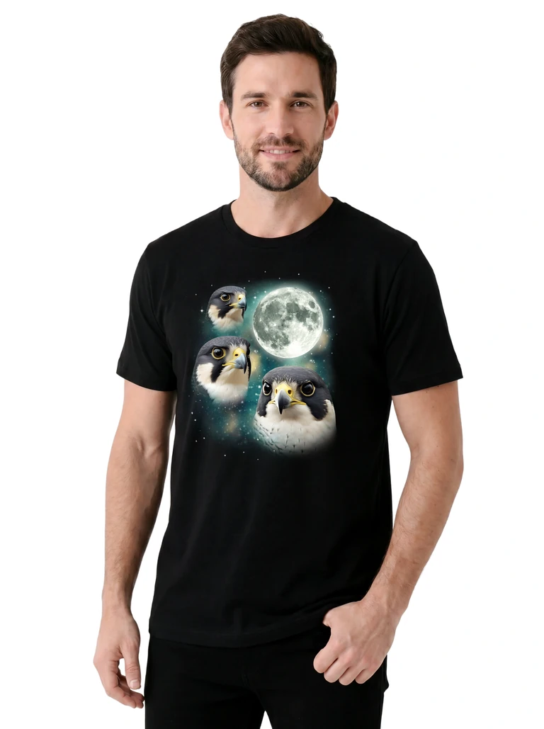 Three Falcon Moon on model m1-2