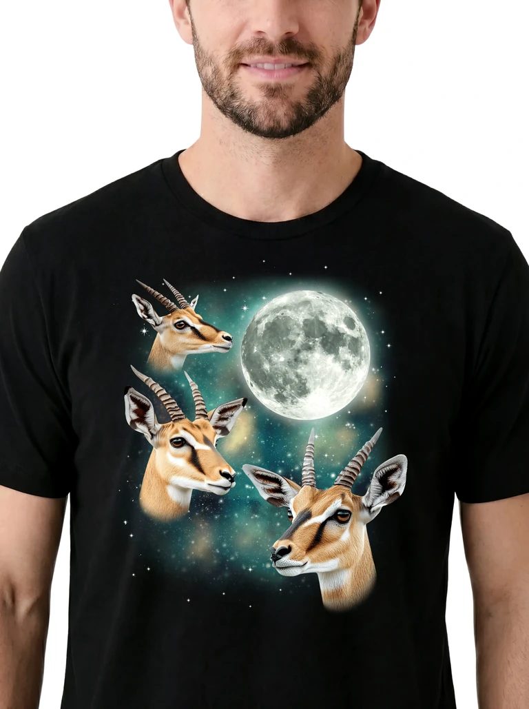 Three Gazelle Moon on model m1-3