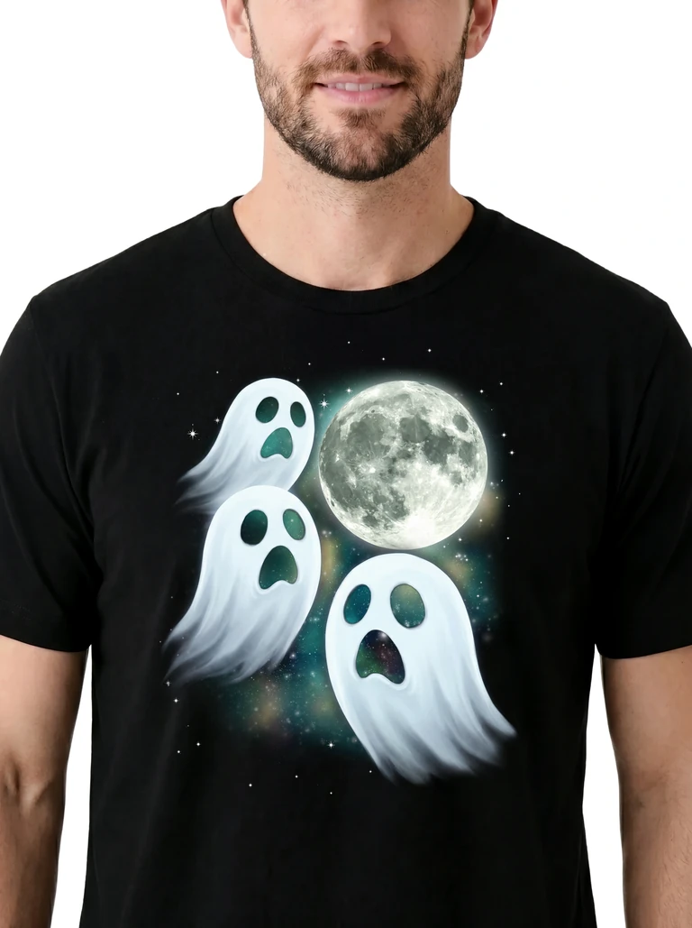 Three Ghost Moon on model m1-3
