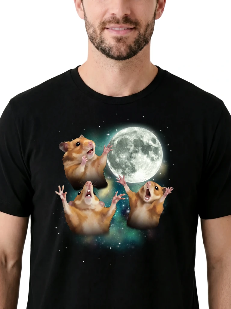 Three Hamster Moon on model m1-3