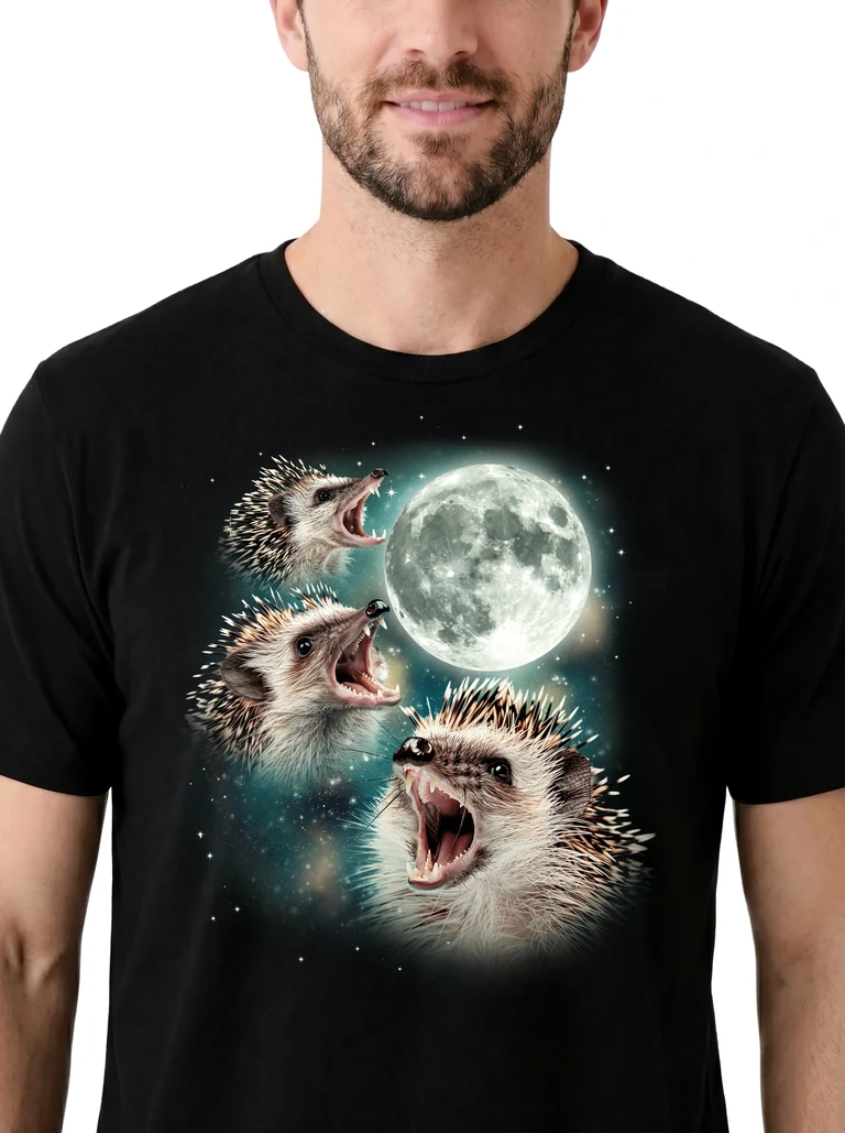 Three Hedgehog Moon on model m1-3