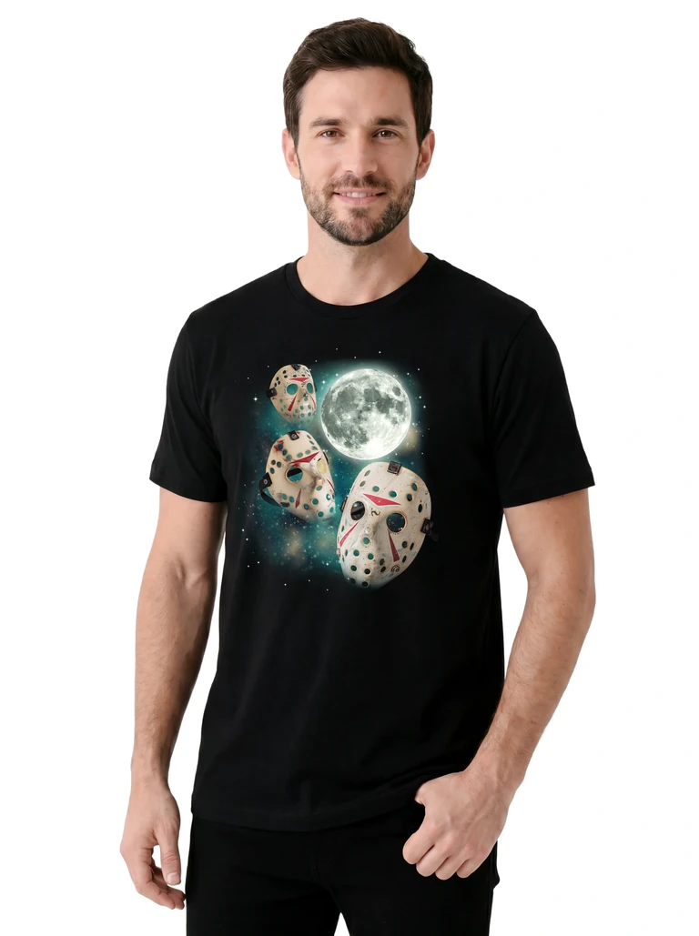 Three Hockey Mask Moon on model m1-2