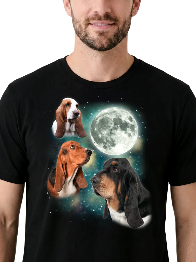 Three Hound Moon on model m1-3
