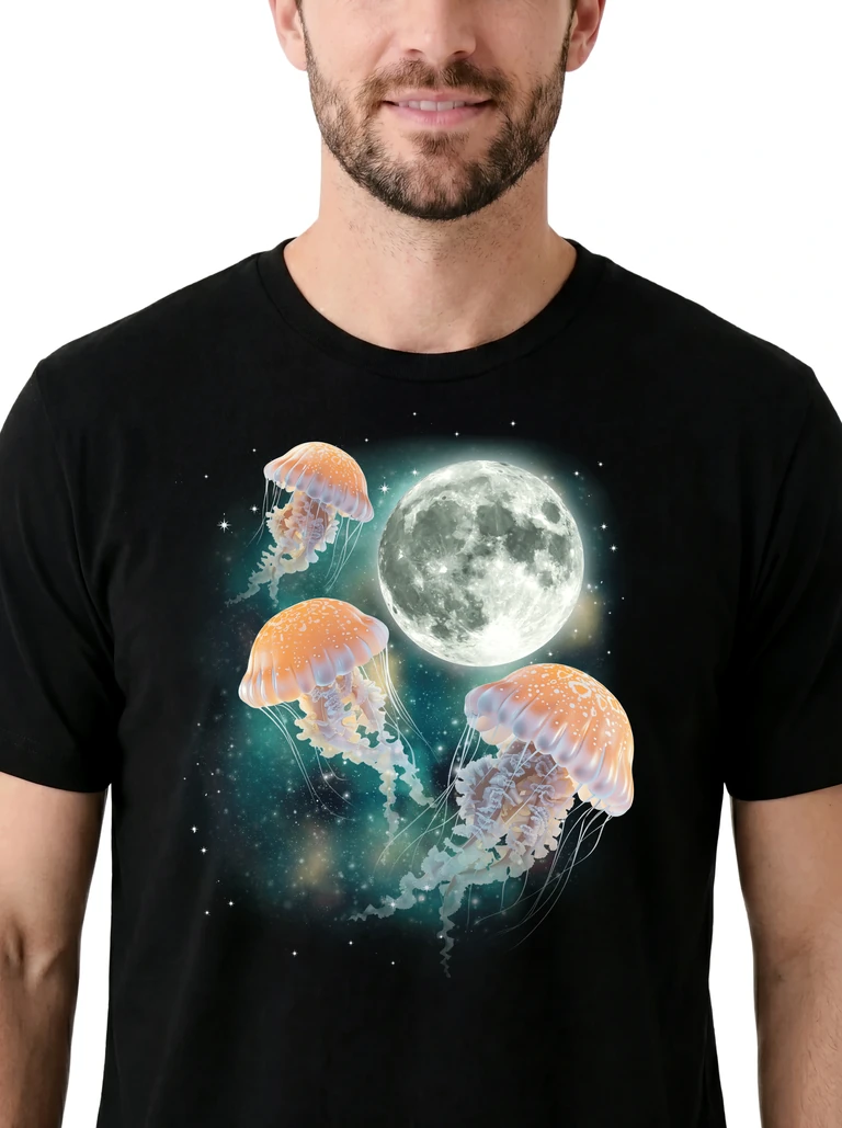 Three Jellyfish Moon on model m1-3