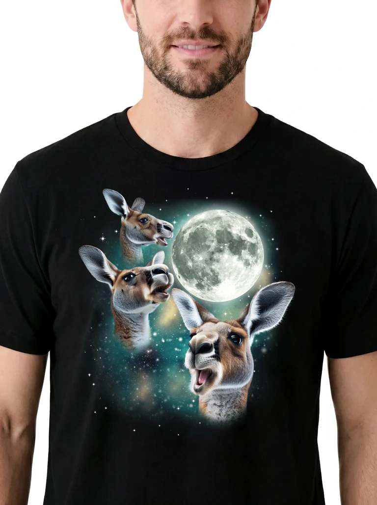 Three Kangaroo Moon on model m1-3