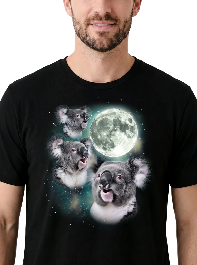 Three Koala Moon on model m1-3