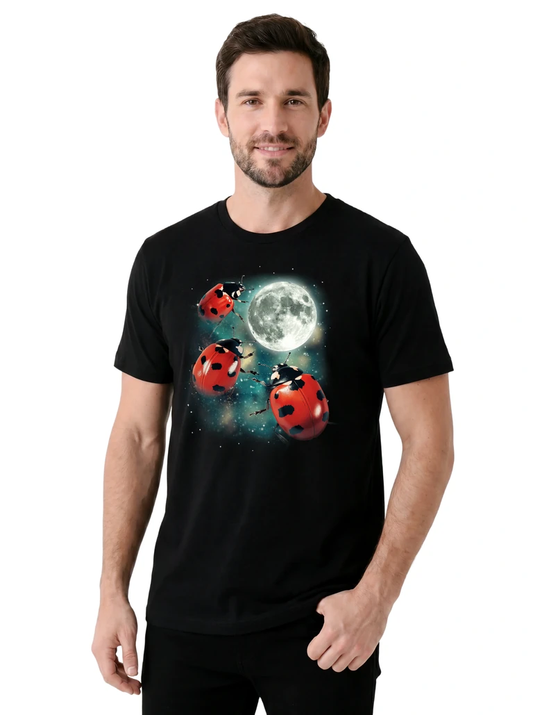 Three Ladybug Moon on model m1-2