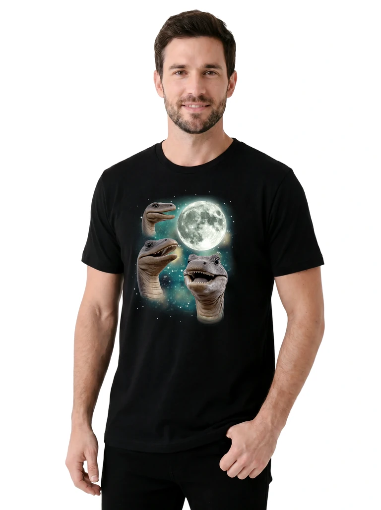 Three Loch Ness Monster Moon on model m1-2