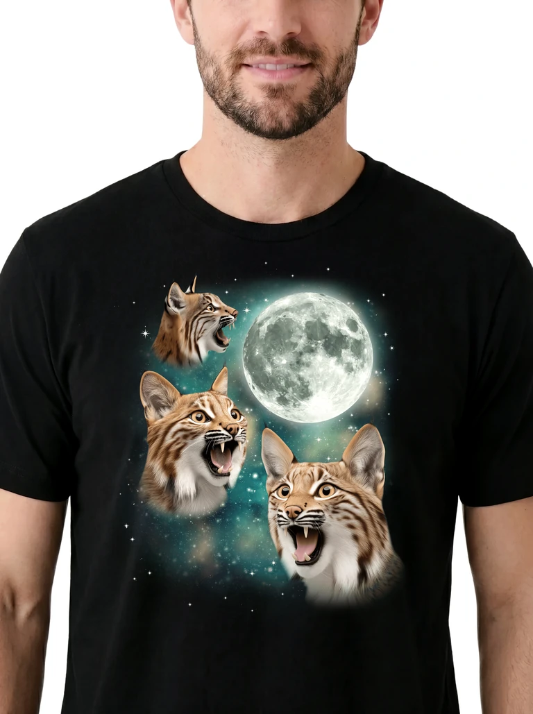 Three Lynx Moon on model m1-3
