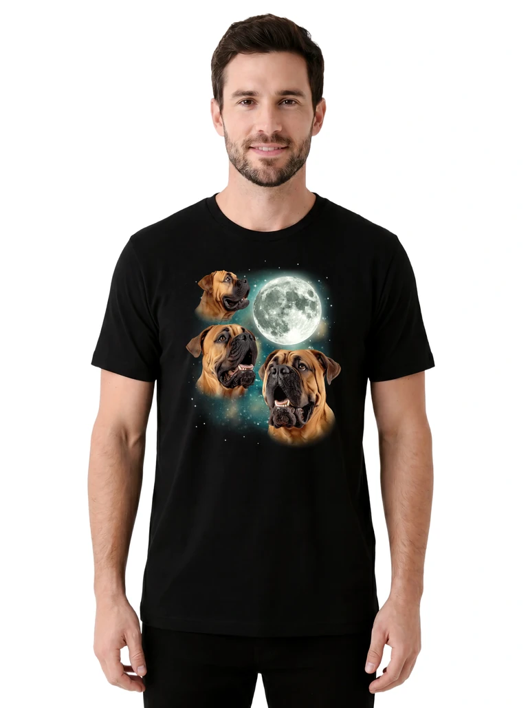 Three Mastiffs Moon on model m1-1
