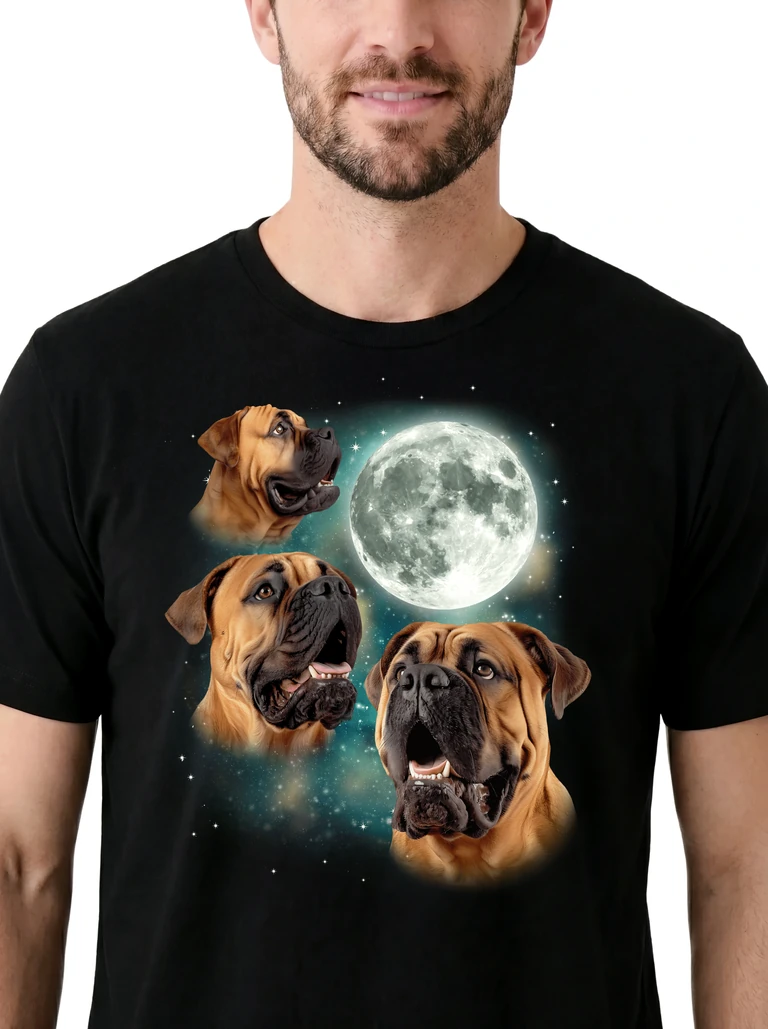 Three Mastiffs Moon on model m1-3