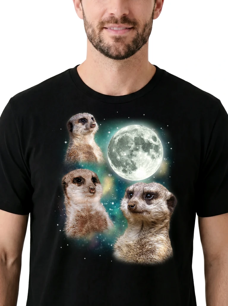 Three Meerkat Moon on model m1-3