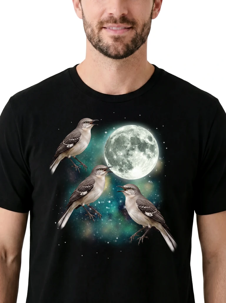 Three Mockingbird Moon on model m1-3