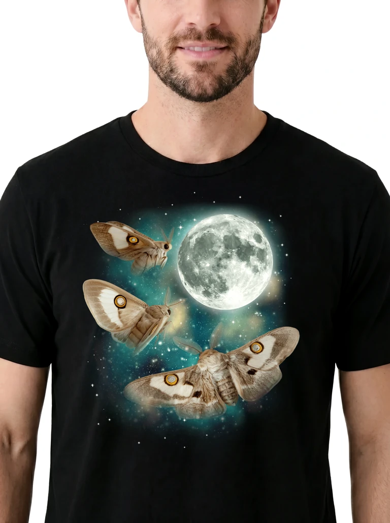 Three Moth Moon on model m1-3