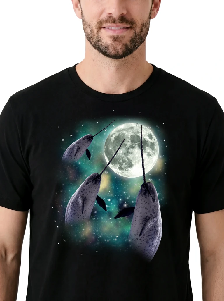 Three Narwhal Moon on model m1-3