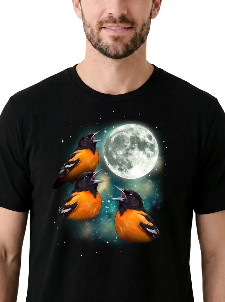 Three Oriole Moon on model m1-3