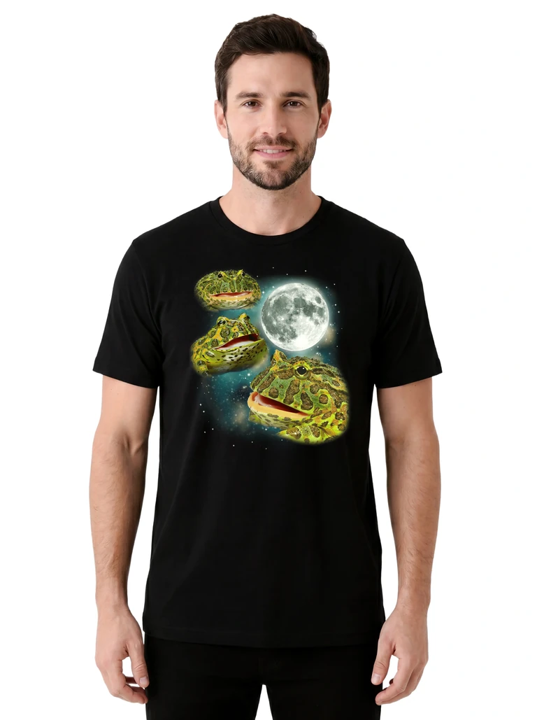 Three Pacman Frog Moon on model m1-1