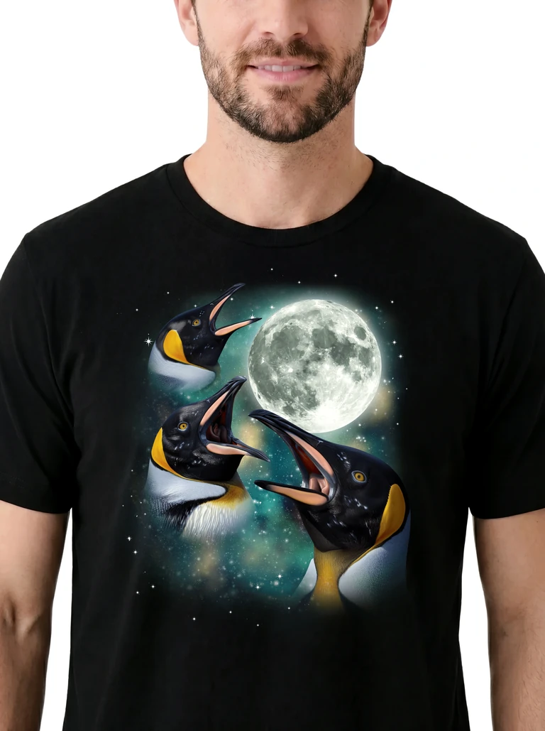 Three Penguin Moon on model m1-3