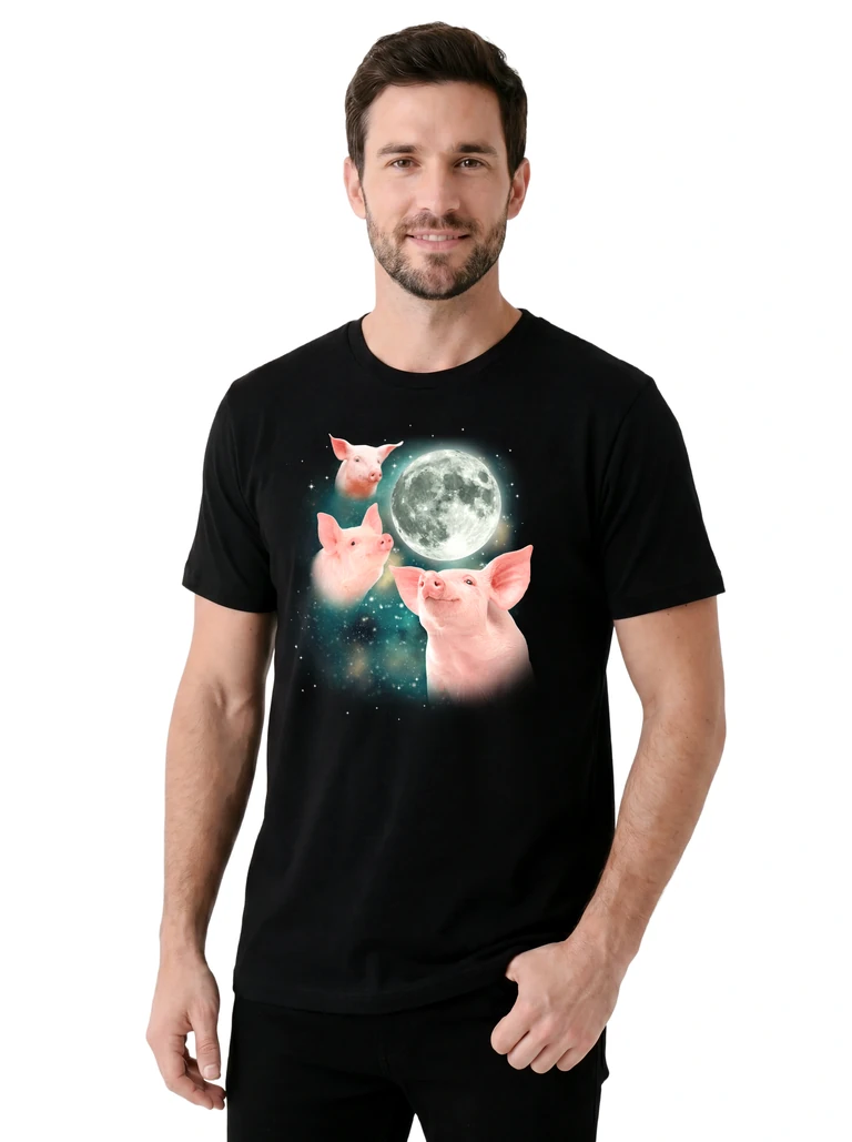 Three Pig Moon on model m1-2