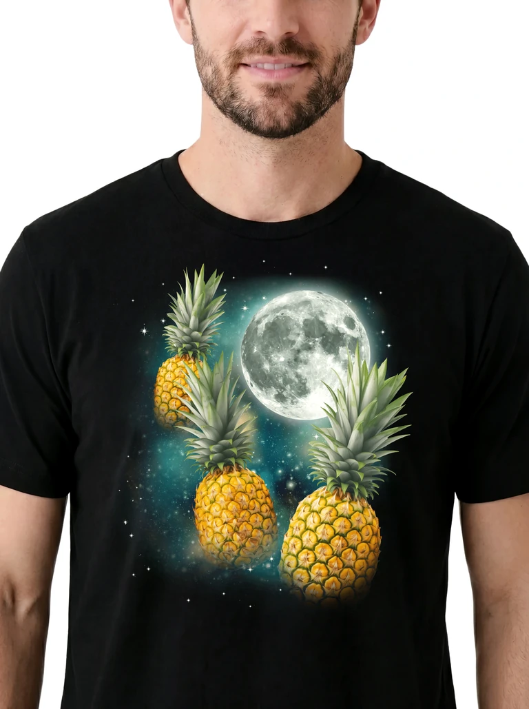 Three Pineapple Moon on model m1-3