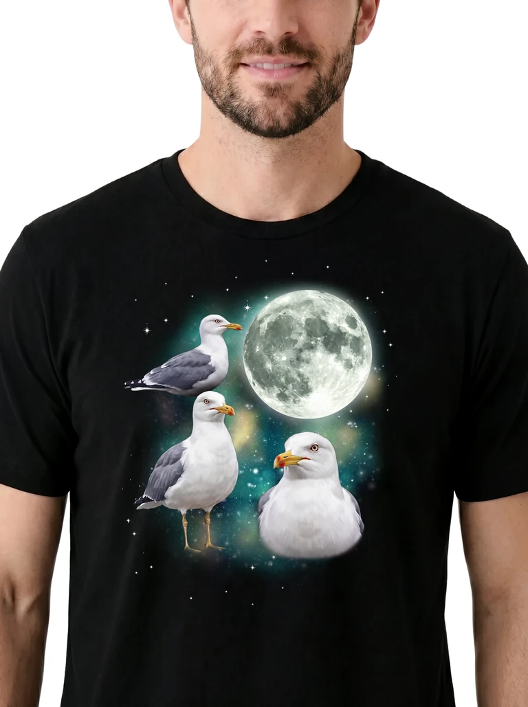 Three Seagull Moon on model m1-3