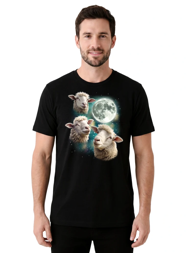 Three Sheep Moon on model m1-1