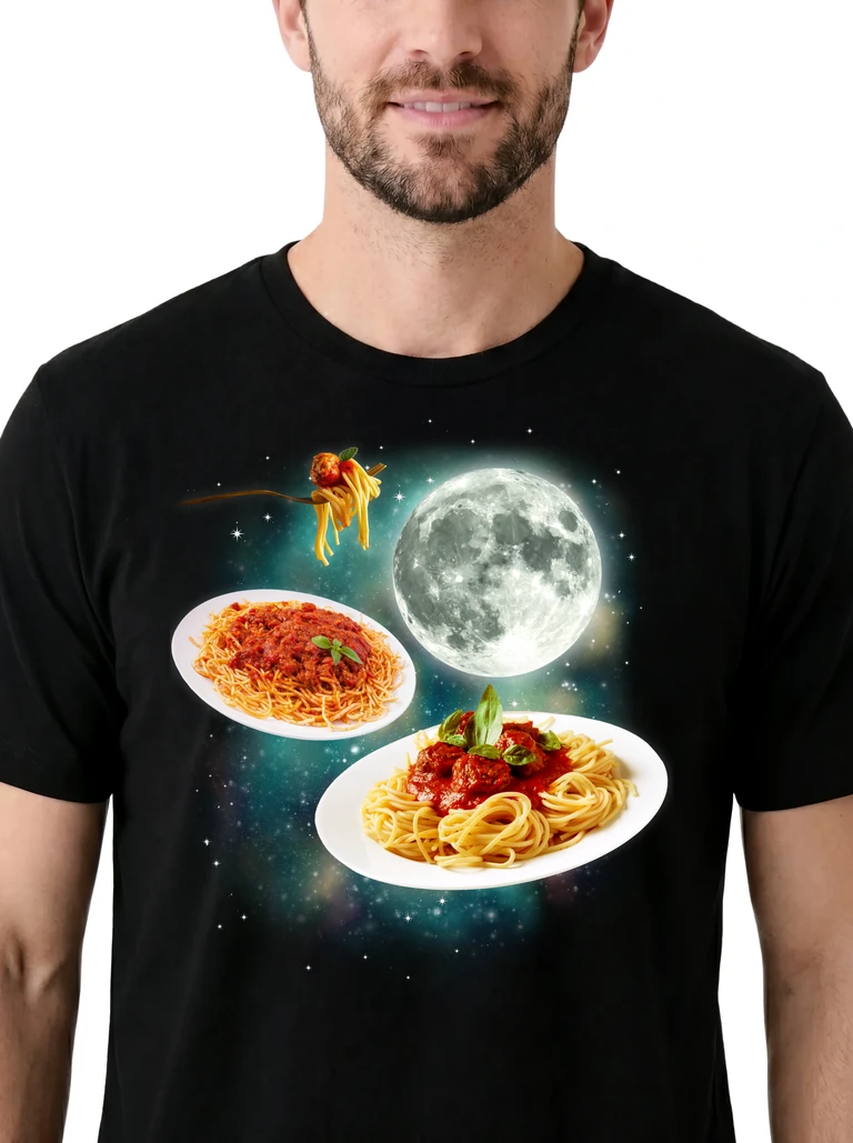 Three Spaghetti Moon on model m1-3