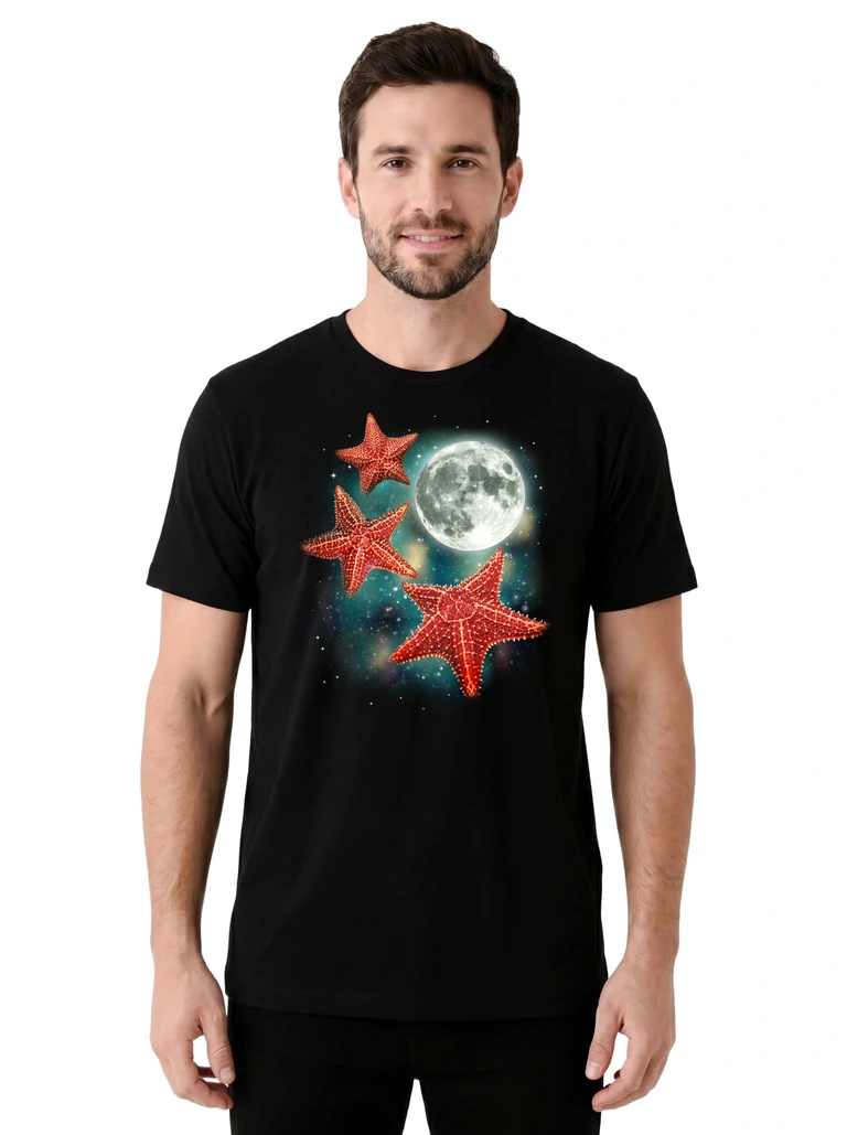 Three Starfish Moon on model m1-1