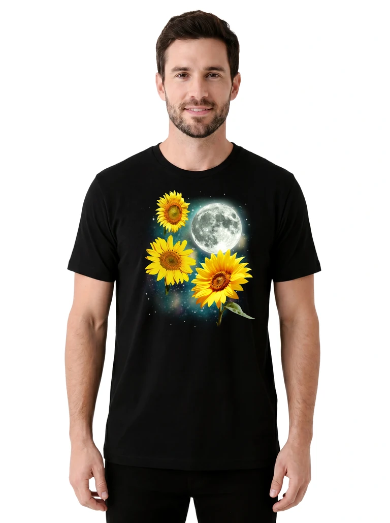 Three Sunflower Moon on model m1-1