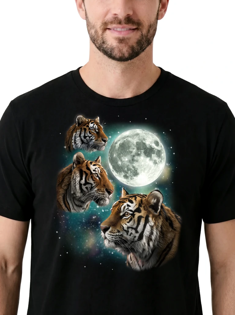 Three Tiger Moon on model m1-3