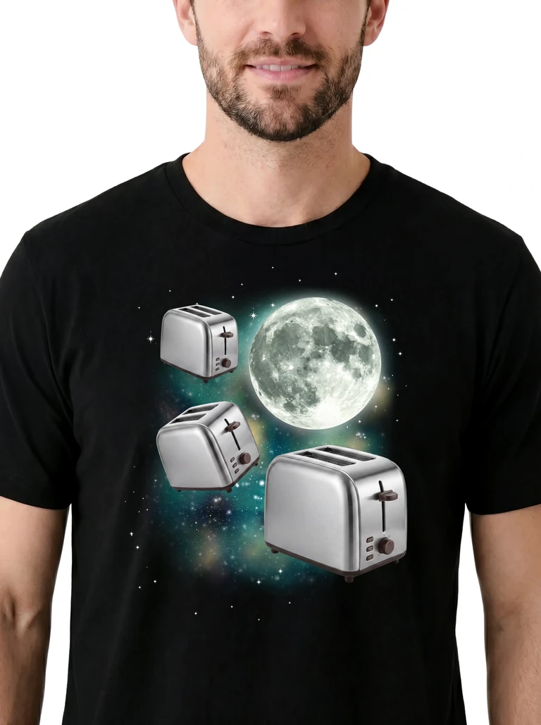 Three Toaster Moon on model m1-3