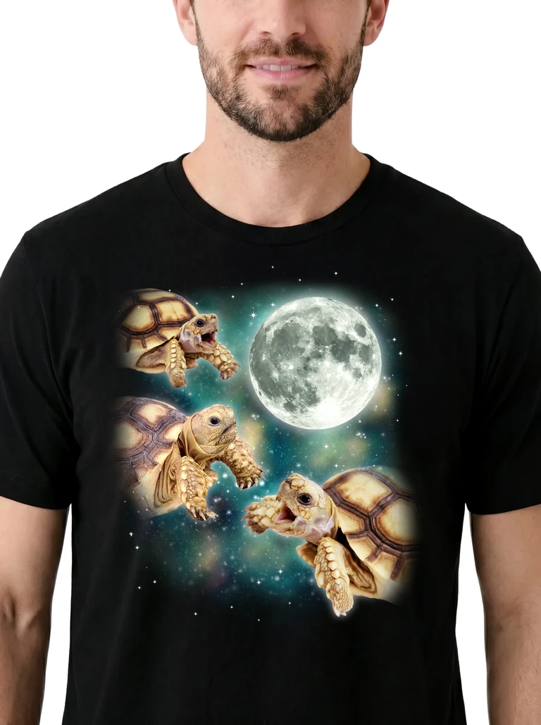 Three Tortoise Moon on model m1-3